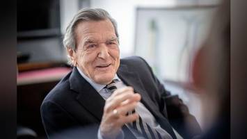 gerhard schröder als vermittler - warum nicht wenigstens versuchen?