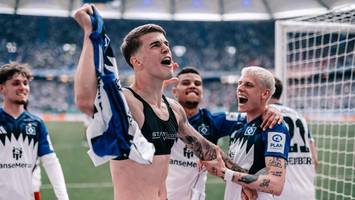 Was bei Luka Vuskovics Abschiedsparty im Volksparkstadion passierte