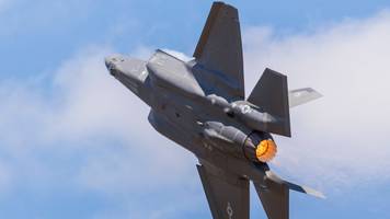 Ein F-35-Kampfjet der US-Luftwaffe sendete während eines Fluges über dem Golf von Oman einen Notrufcode