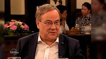 Im BR Sonntags-Stammtisch: Laschet kritisiert Denkweise von SPD in Koalition
