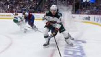 Eishockey: NHL: Minnesota trotz Sturm-Treffer vor Playoff-Aus