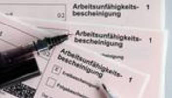 Krankheiten: Krankenstand in Sachsen gesunken