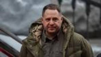 ukraine: selenskyjs früherer stabschef unter dem verdacht der geldwäsche