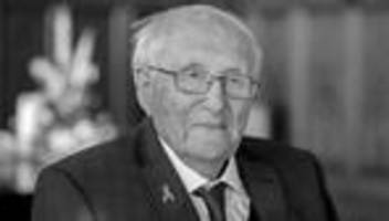 Mahner gegen Antisemitismus und Rechtsextremismus: Holocaustüberlebender Albrecht Weinberg gestorben