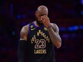 Lakers raus, James verschwindet: Ist eine der größten Basketball-Karrieren aller Zeiten nun vorbei?