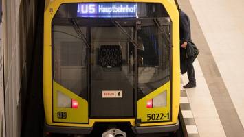 u5 in berlin unterbrochen: zwei monate nur busse statt u-bahnen