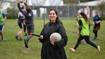Wie einst Harry Potter: Berlins härtester Mix aus Rugby, Handball und Völkerball
