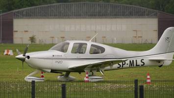 Spektakuläre Nachtlandung: Pilot ignoriert Flugverbot in Heist