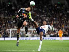 tottenham hotspur: ein fallrückzieher verhindert den befreiungsschlag