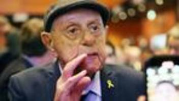Holocaust-Überlebender: Weimar trauert um Ehrenbürger Zeev Borger