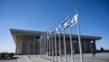 Neuwahlen in Israel: Israels Regierung legt Gesetzentwurf für vorgezogene Neuwahl vor