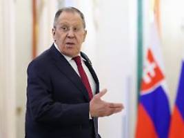 Kritik aus dem Kreml an den USA: Russlands Außenminister vergleicht Trump mit seinem Vorgänger