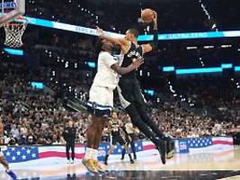 Spurs wieder in der Pole: Nach dem Wut-Schlag lässt es Wembanyama wieder auf dem Court krachen