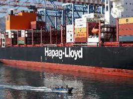 rote zahlen im ersten quartal: reederei hapag-lloyd kämpft mit folgen des iran-kriegs