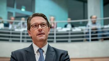 „Muss mal gesagt werden“: Ex-Minister Scheuer über Berliner Bezirksamt