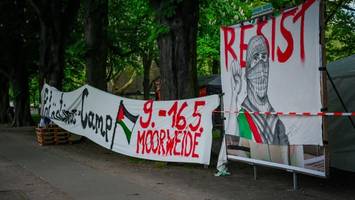 Pro-palästinensisches Camp auf der Moorweide: Das treibt die Protestierenden an