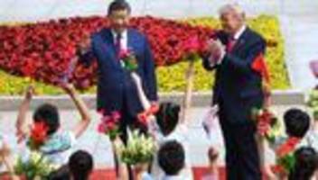 Diplomatie: Trump und sein «Freund» Xi beginnen Gespräche in Peking