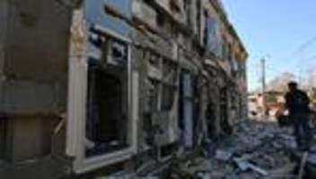 Krieg gegen die Ukraine: Russland beschießt Ukraine mit Raketen und Drohnen