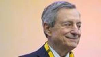 Früherer EZB-Chef: Mario Draghi erhält Karlspreis für Verdienste um Europa