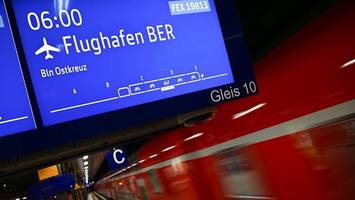 Pro Stunde ein Zug weniger zum BER – Regelung gilt länger als geplant