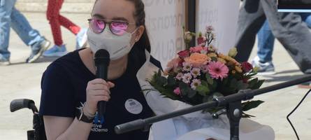 Sie kämpft gegen ihre Krankheit und für die Menschen mit einem ähnlichen Schicksal