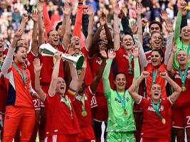 dfb-pokalfinale: mit einem viererpack zum double