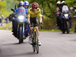 klettershow beim giro: jonas vingegaard macht es wie sein großer rivale