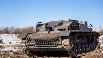 Bauarbeiter findet alten Wehrmacht-Panzer auf Fliegerhorst