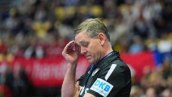 Heftige Pleite: Deutschlands Handballer gehen gegen Dänemark unter