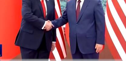 Donald Trump und Xi Jinping: Gipfel in Peking mit vielen warmen Worten