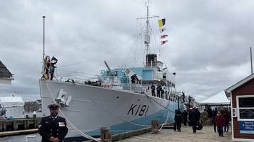 Die HMCS Sackville, die einzige erhaltene Korvette aus dem Zweiten Weltkrieg, wird am 15. Mai wieder in Dienst gestellt.