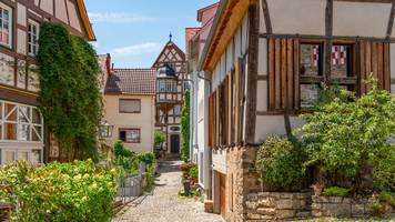 Ein Ort wie aus einer anderen Zeit: Das ist laut einer Umfrage die schönste Altstadt in ganz Deutschland