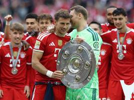 FC-Bayern-Meisterfeier: Drei Abschiede und ein geheimnisvoller Neuer