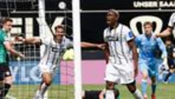 2. Bundesliga, 34. Spieltag: SV Elversberg steigt erstmals in die Fußballbundesliga auf