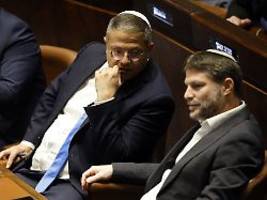 Smotrich und Ben-Gvir betroffen?: Bericht: Strafgerichtshof beantragt Haftbefehle gegen israelische Minister