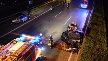 Schwerer Unfall auf der A1 in Moorfleet – Mutter und Kind schwer verletzt