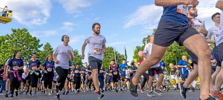 Diese beiden Unternehmen konkurrieren seit Jahren um die meisten Teilnehmer beim Firmenlauf