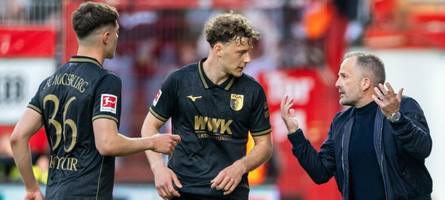 Nach 0:4 in Berlin: Ein gebrauchter Tag für alle FCA-Spieler – fast nur die Noten 4 und 5