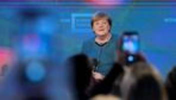 Digitalkonferenz in Berlin: Merkel warnt vor Abstrichen bei Beschlüssen zum Klimaschutz