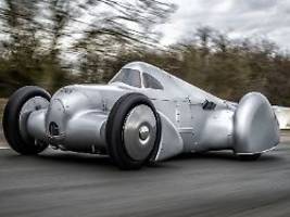 1935 schnellster Straßenrennwagen: Audi lässt alten Silberpfeil Auto Union Lucca wieder auferstehen