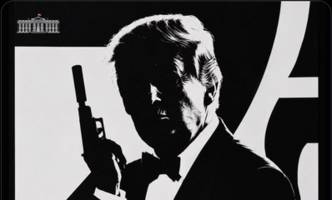 Donald Trump als James Bond: Weißes Haus postet Bild von Agent 00Trump