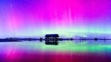 st. peter-ording: tolle fotos huldigen den legendären pfahlbauten