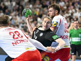 deutschlands handballer: sogar dänemarks b-team ist zu stark
