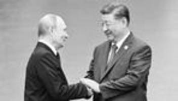wladimir putin in china: putin in china: wie eng ist das bündnis gegen den westen?