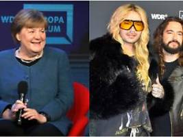 Als Podcast-Gast angefragt: Angela Merkel lehnt Einladung von Bill und Tom Kaulitz ab