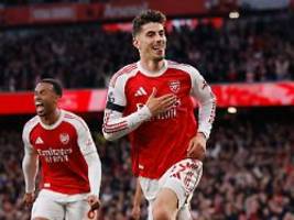 guardiola verpasst letzten titel: nach 22 jahren: fc arsenal und kai havertz feiern englische meisterschaft