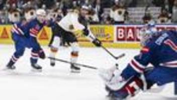 Eishockey-Weltmeisterschaft: Deutschland verliert viertes WM-Spiel gegen USA