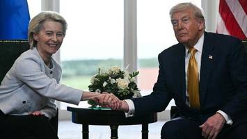 Umstrittener Zoll-Deal mit Trump: Wie Europa den Schaden begrenzen will