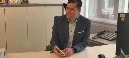 So sieht das Büro von Oberbürgermeister Florian Freund aus