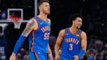 Basketball: NBA: Thunder um Hartenstein gleichen Serie gegen Spurs aus